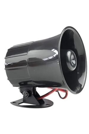 Sirena Exterior tipo exponencial  aliementacion 12v 15W
