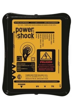 Energizador PowerShock de Perímetro Alta Prestación 7800v Alta Tensión Grandes Proyectos