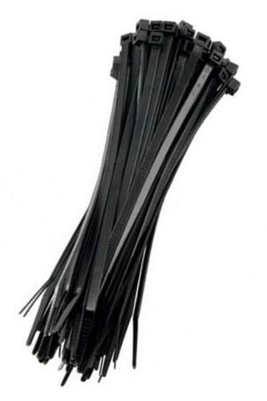 Precinto Plastico Nylon 3,6mmx15cm Color Negro x 20 unidades