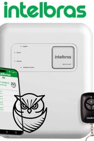 Energizador  de Perímetro Elc6012 NET Intelbras con control remoto y Wifi APP