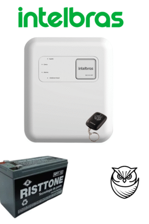 Kit Energizador Elc6012 Intelbras + Bateria