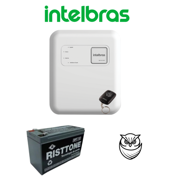 Kit Energizador Elc6012 Intelbras + Bateria