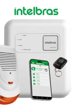 Kit Energizador Elc6012 App Wifi  Intelbras + sirena grande exterior