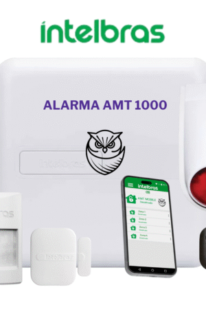 Kit Alarma Intelbras Amt1000 Lan Inalambrica Monitoreo App 603
