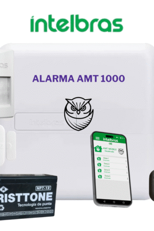 Kit Alarma Intelbras Amt1000 Lan Inalambrica Monitoreo App 602