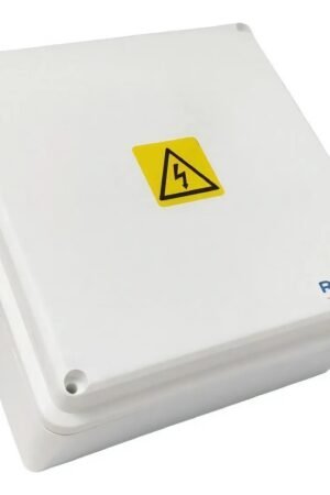 Caja Estanca Exterior Pase P/ Camara Balun Cctv 15x15x8 R Color Blanco